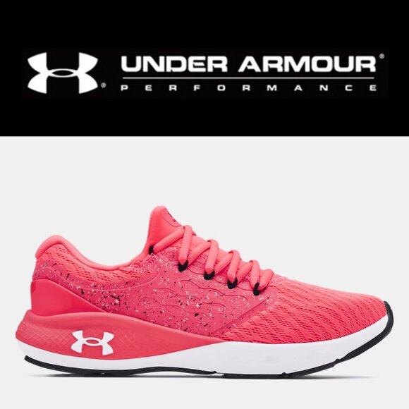 Under Armour Charged Vantage Paint Splatter Running Shoes - Size 9.5 - Picture 1 of 8
